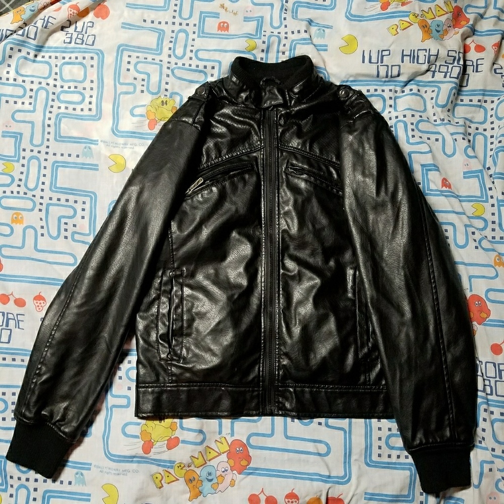 leather jacket